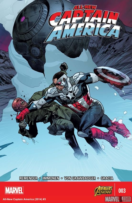 Cover of All-New Captain America (2014) - #3