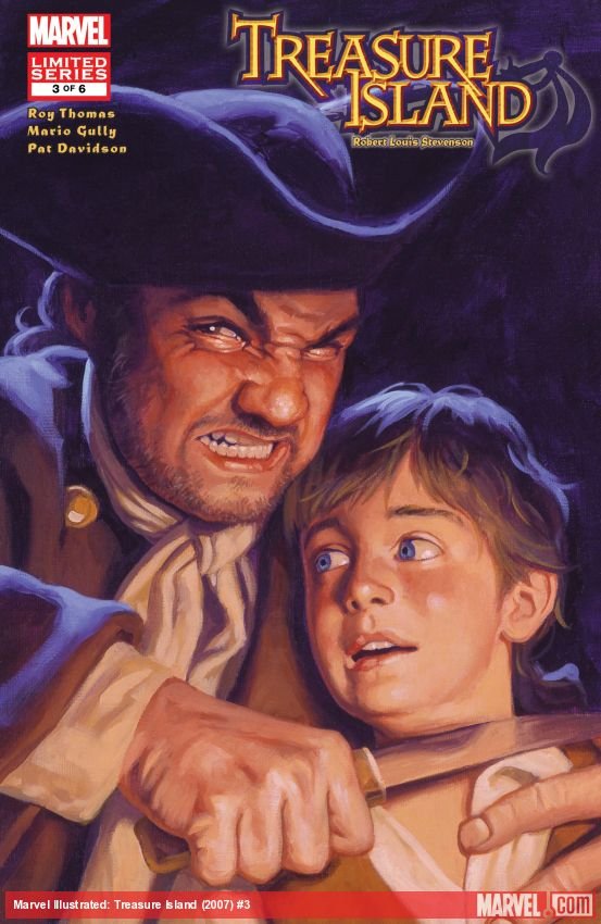 Cover of Marvel Illustrated: Treasure Island (2007) - #3