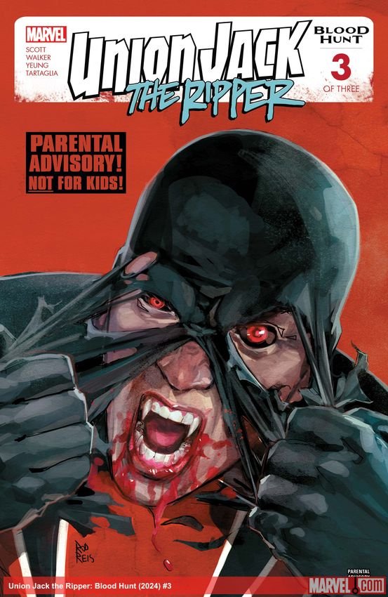 Cover of Union Jack The Ripper: Blood Hunt (2024) - #3