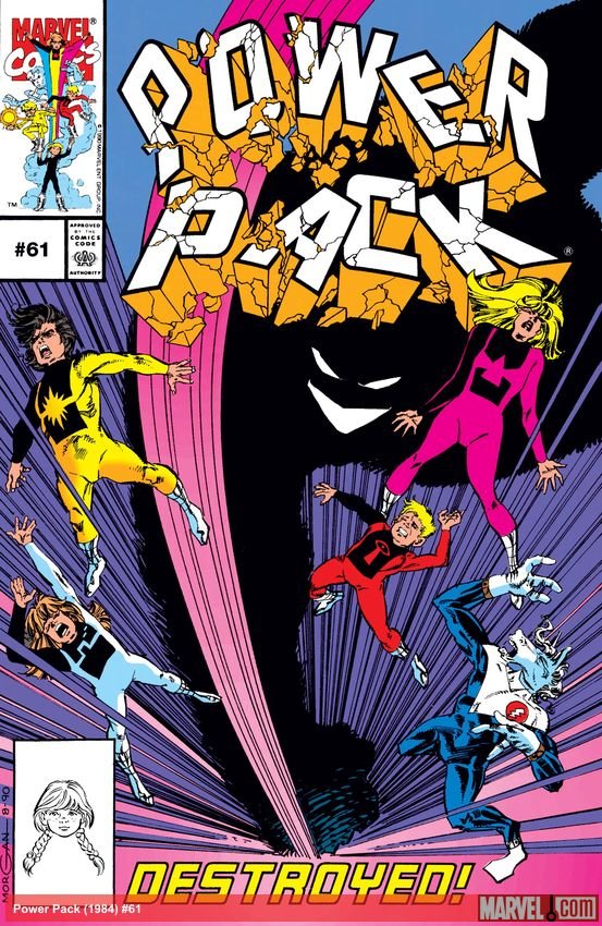 Cover of Power Pack (1984) - #61