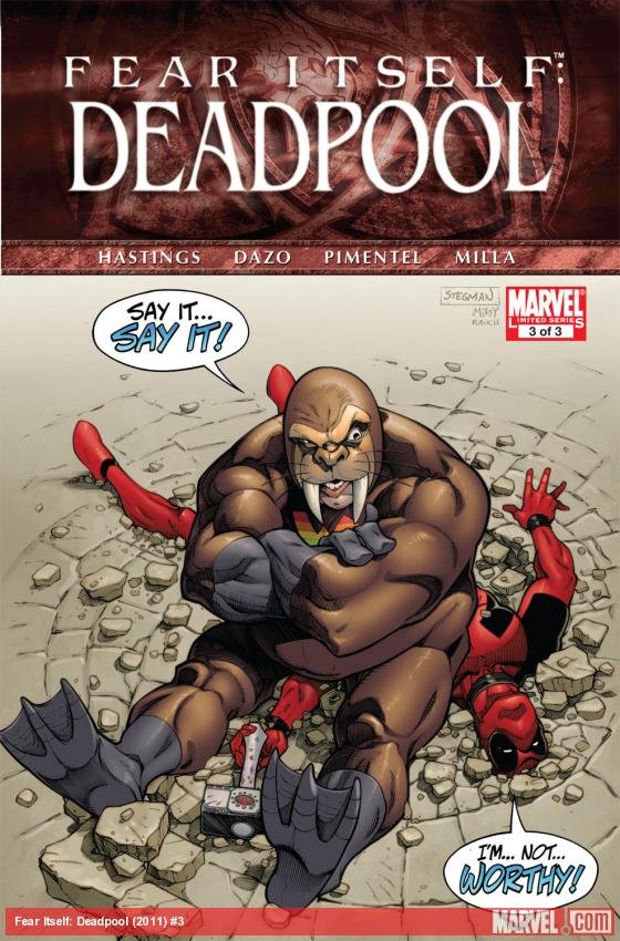 Cover of Fear Itself: Deadpool (2011) - #3