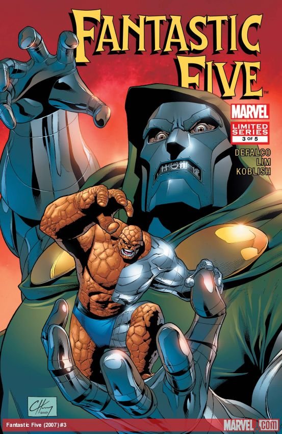 Cover of Fantastic Five (2007) - #3