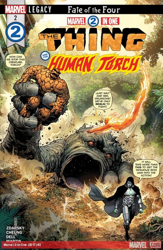 Cover of Marvel 2-In-One (2017) - #2
