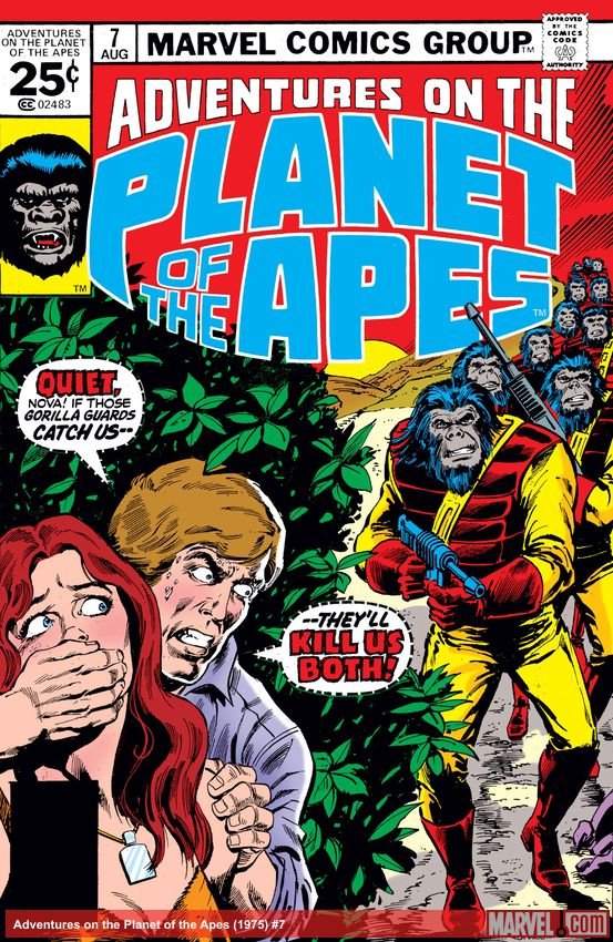 Cover of Adventures On The Planet Of The Apes (1975) - #7