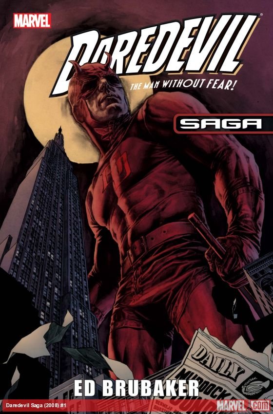 Cover of Daredevil By Ed Brubaker Saga (2008) - #1