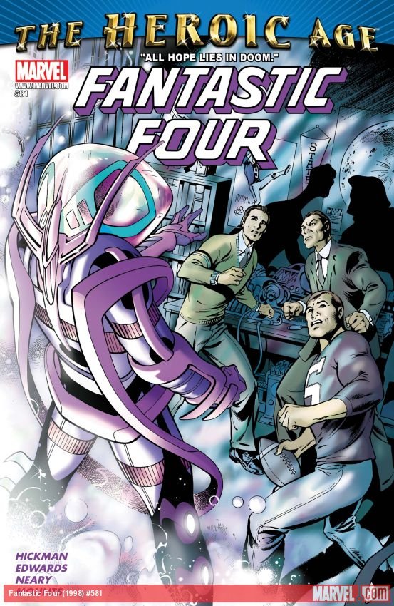 Cover of Fantastic Four (1998) - #581