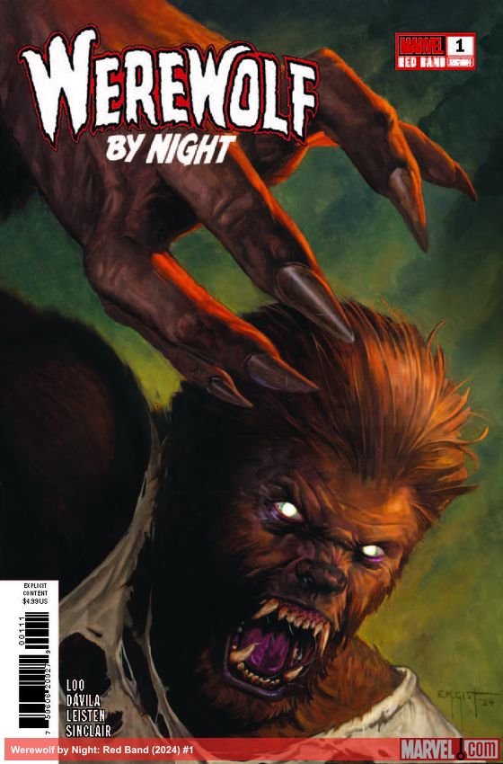Cover of Werewolf By Night: Red Band (2024) - #1