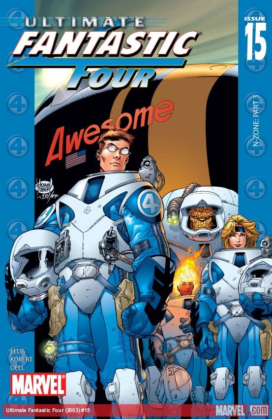 Cover of Ultimate Fantastic Four (2003) - #15