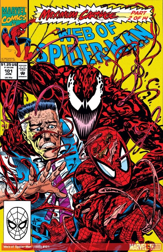 Cover of Web Of Spider-Man (1985) - #101
