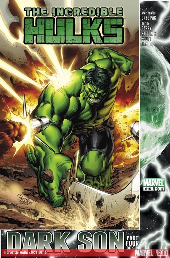 Cover of Incredible Hulks (2009) - #615