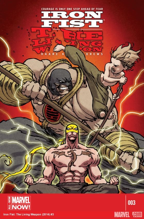 Cover of Iron Fist: The Living Weapon (2014) - #3