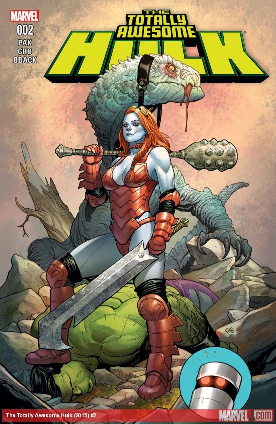 Cover of The Totally Awesome Hulk (2015) - #2