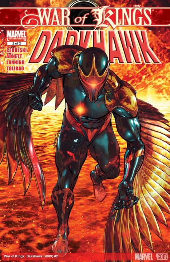 Cover of War Of Kings: Darkhawk (2009) - #2