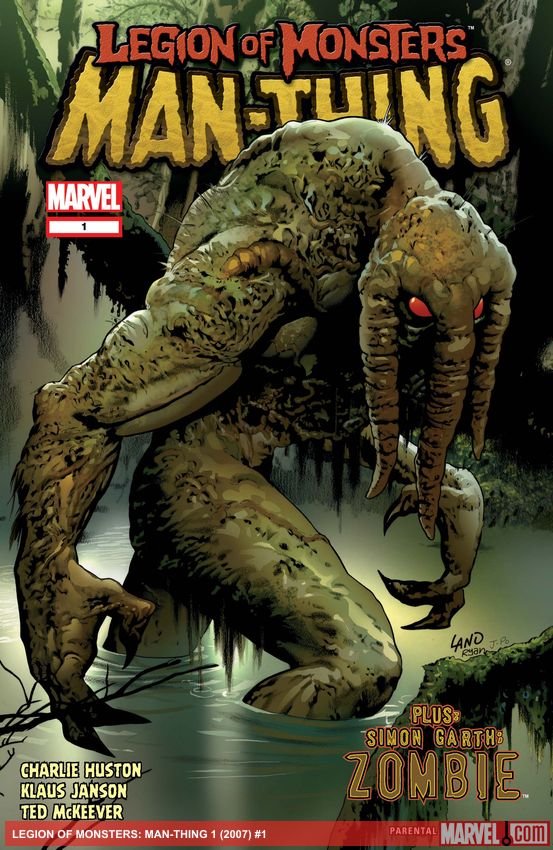 Cover of Legion Of Monsters: Man-Thing (2007) - #1
