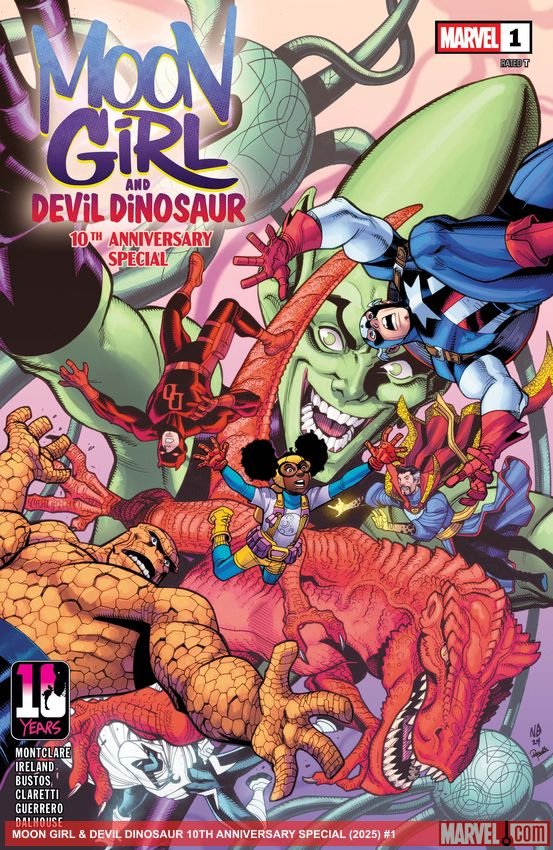 Cover of Moon Girl & Devil Dinosaur 10Th Anniversary Special (2025) - #1