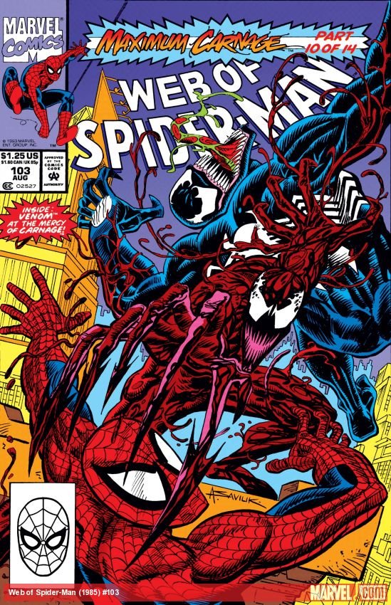 Cover of Web Of Spider-Man (1985) - #103
