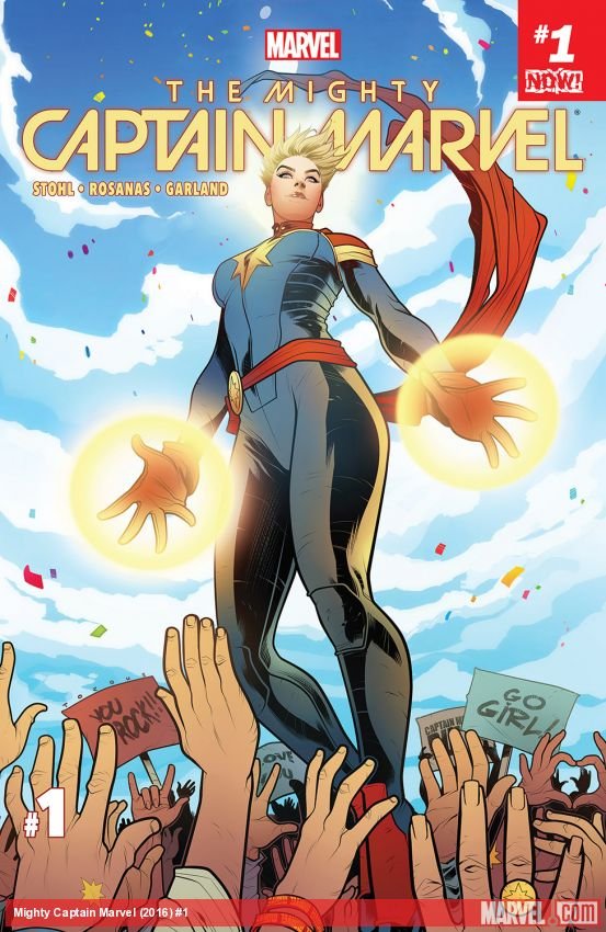 Cover of The Mighty Captain Marvel (2016) - #1