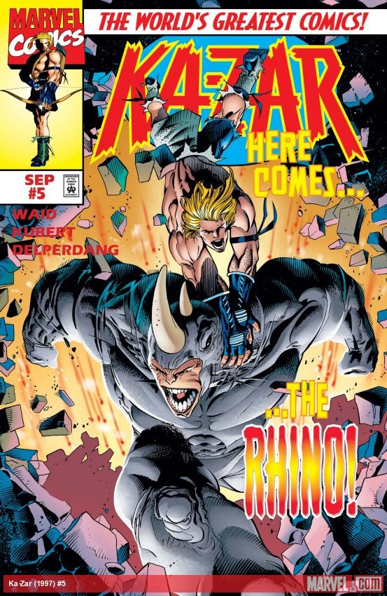 Cover of Ka-Zar (1997) - #5