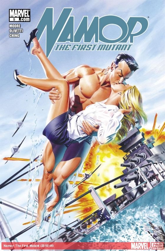 Cover of Namor: The First Mutant (2010) - #5
