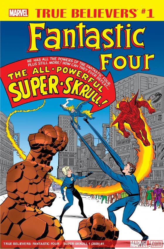 Cover of True Believers: Fantastic Four - Super-Skrull (2018) - #1
