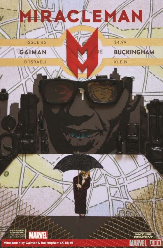 Cover of Miracleman By Gaiman & Buckingham (2015) - #5