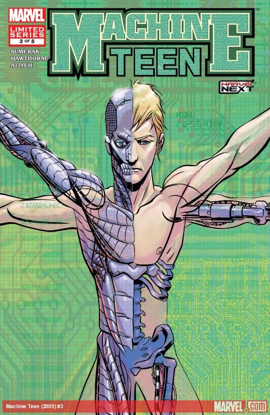 Cover of Machine Teen (2005) - #3