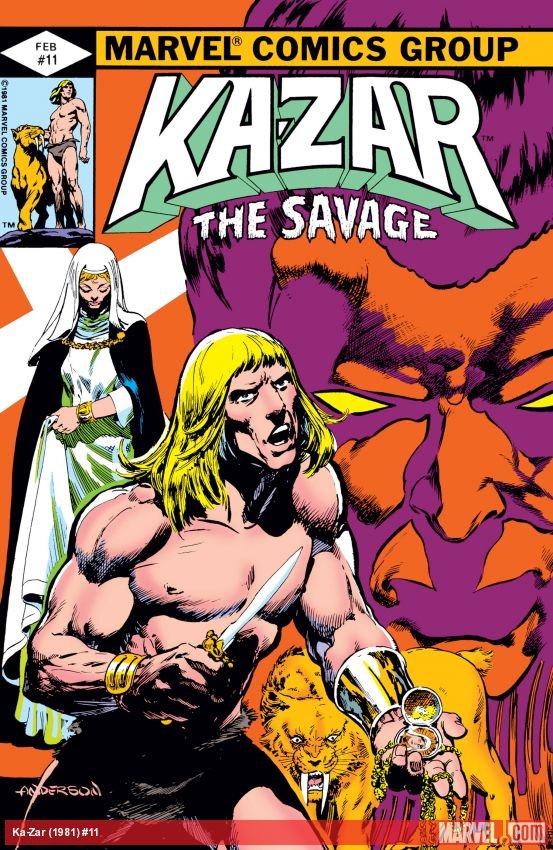 Cover of Ka-Zar The Savage (1981) - #11