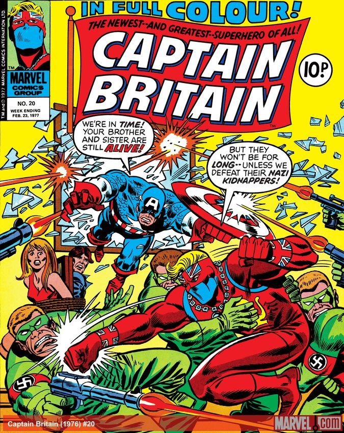 Cover of Captain Britain (1976) - #20