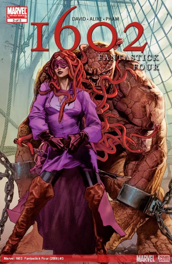 Cover of Marvel 1602: Fantastick Four (2006) - #3