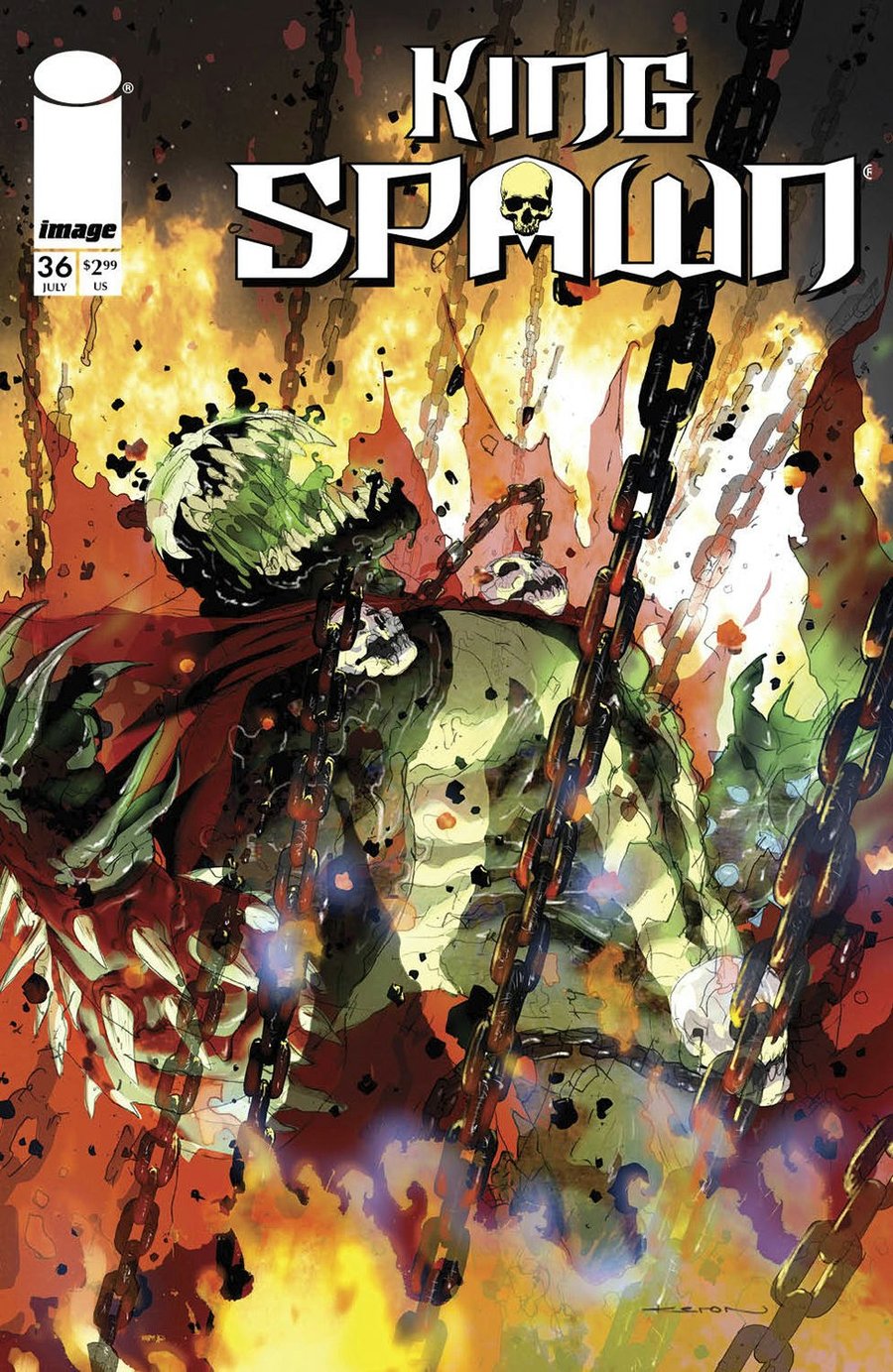 Cover of King Spawn (2021) - #36
