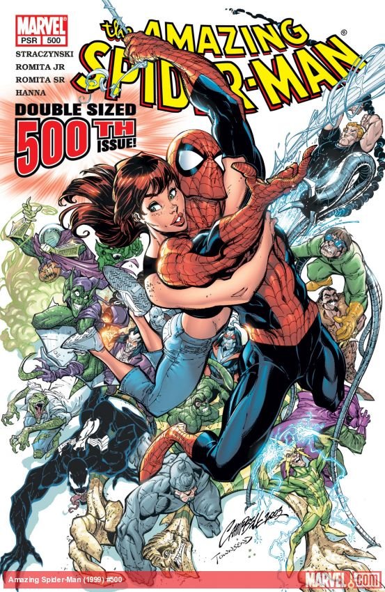 Cover of The Amazing Spider-Man (1999) - #500