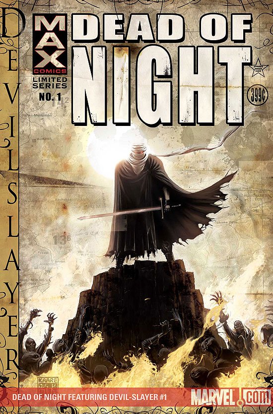 Cover of Dead Of Night Featuring Devil-Slayer (2008) - #1