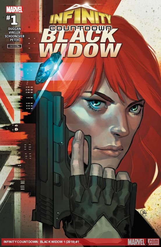 Cover of Infinity Countdown: Black Widow (2018) - #1