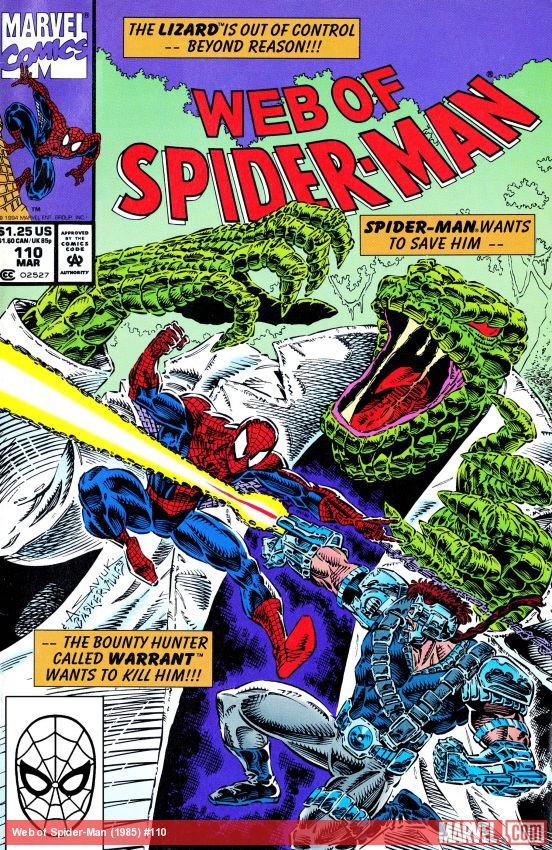 Cover of Web Of Spider-Man (1985) - #110