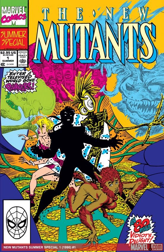 Cover of New Mutants Summer Special (1990) - #1