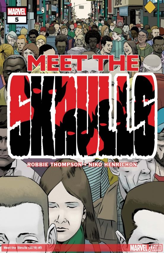 Cover of Meet The Skrulls (2019) - #5