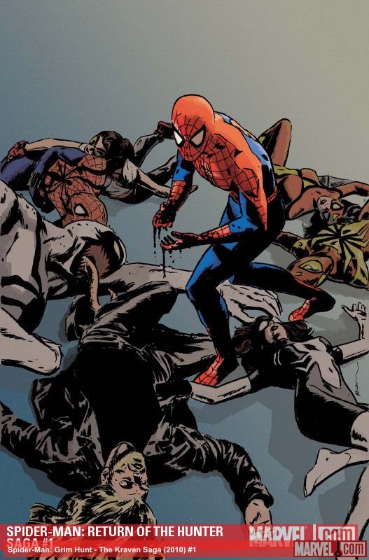Cover of Spider-Man: Grim Hunt - The Kraven Saga (2010) - #1