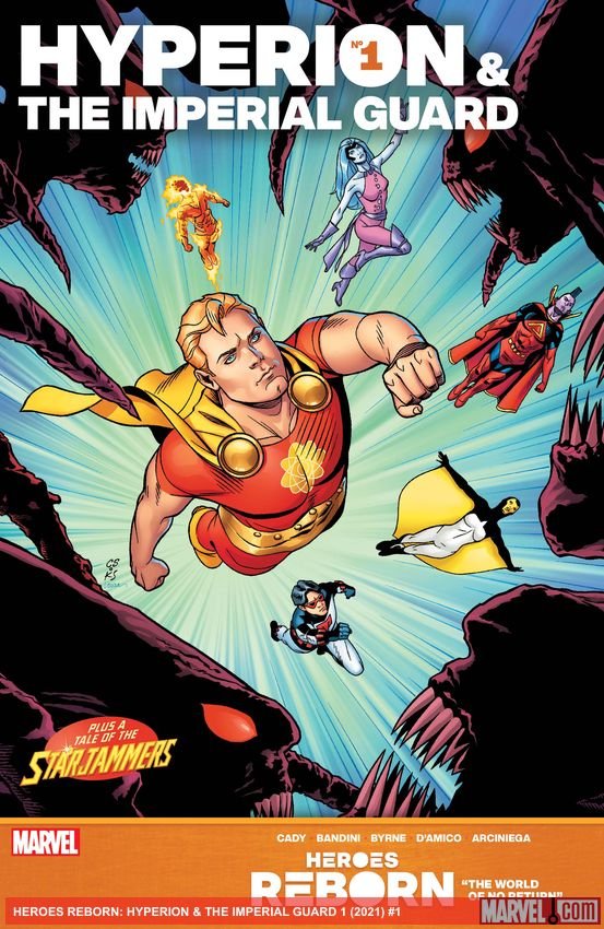 Cover of Heroes Reborn: Hyperion & The Imperial Guard (2021) - #1
