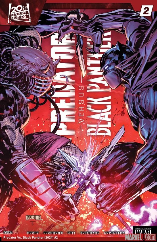 Cover of Predator Vs. Black Panther (2024) - #2