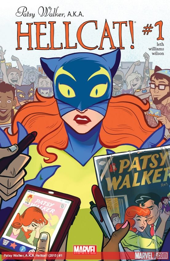 Cover of Patsy Walker, A.k.a. Hellcat! (2015) - #1