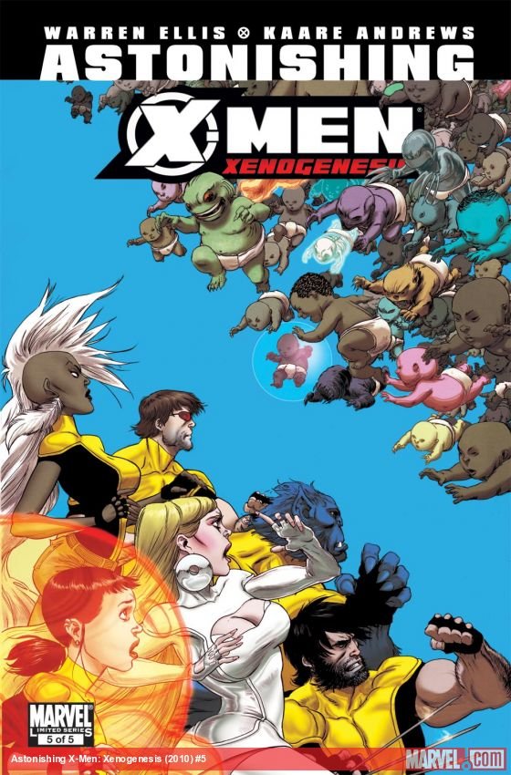 Cover of Astonishing X-Men: Xenogenesis (2010) - #5