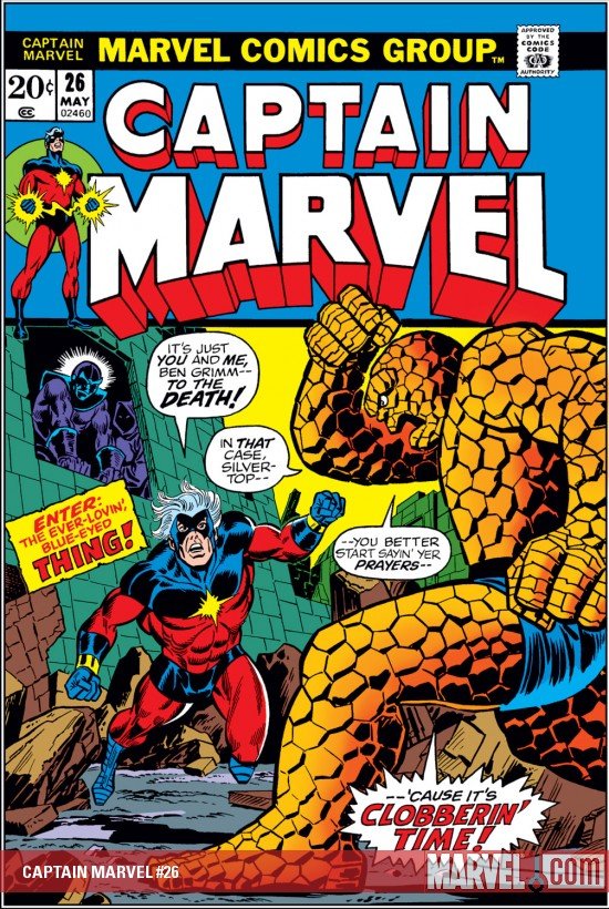 Cover of Captain Marvel (1968) - #26