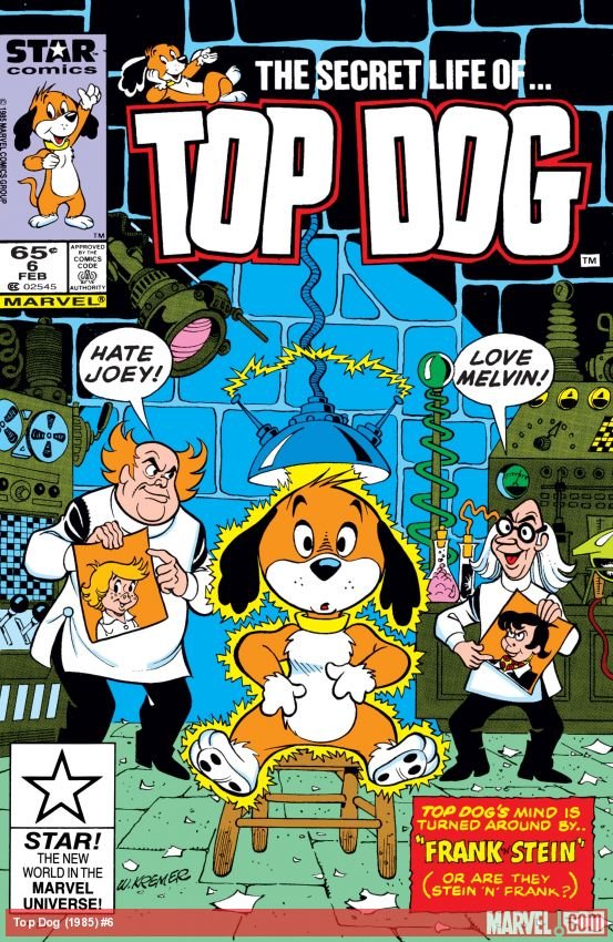 Cover of Top Dog (1985) - #6