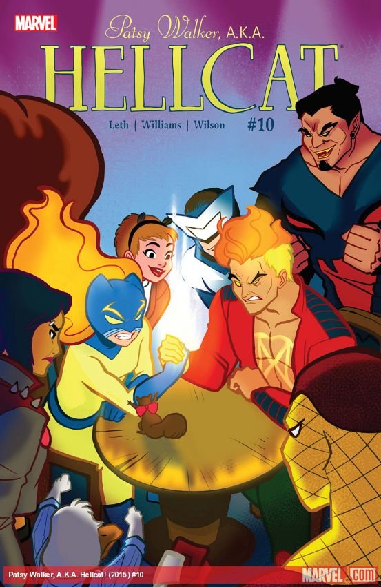 Cover of Patsy Walker, A.k.a. Hellcat! (2015) - #10