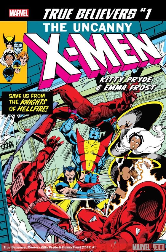 Cover of True Believers: X-Men - Kitty Pryde & Emma Frost (2019) - #1