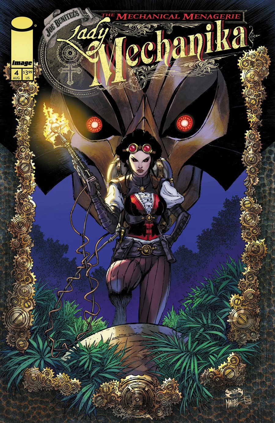 Cover of Lady Mechanika: The Mechanical Menagerie (2026) - #4