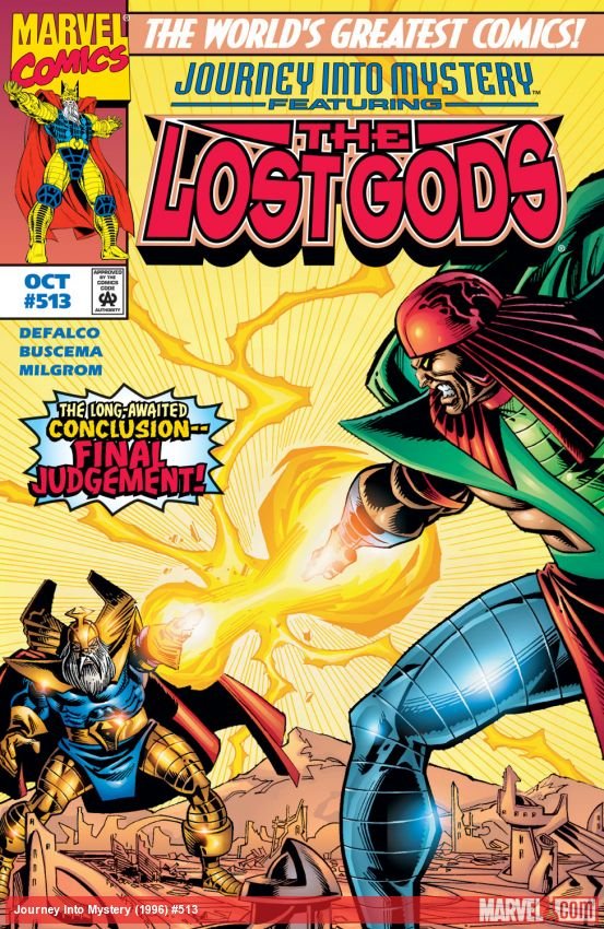 Cover of Journey Into Mystery (1996) - #513