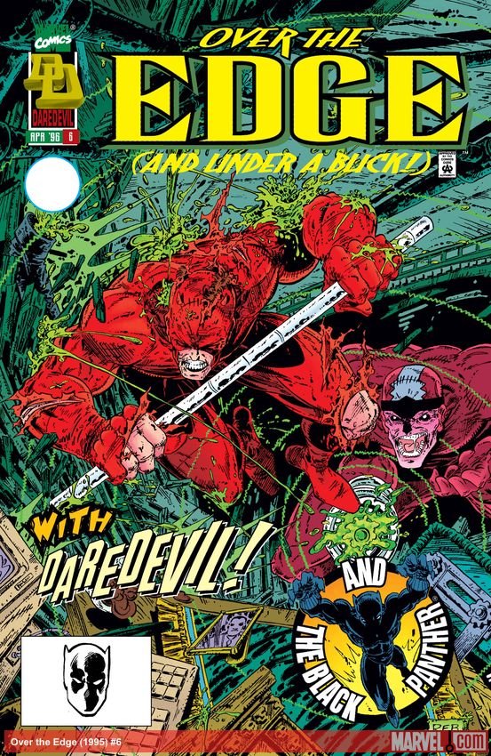 Cover of Over The Edge (1995) - #6