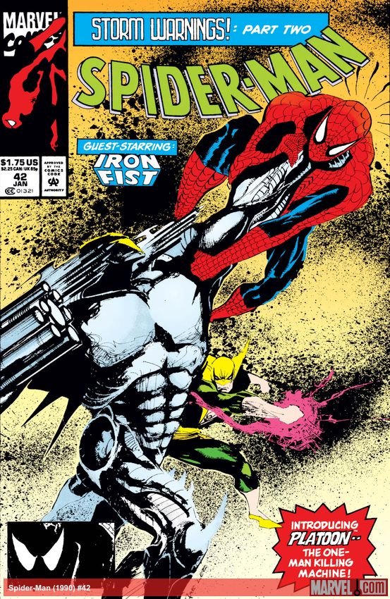 Cover of Spider-Man (1990) - #42