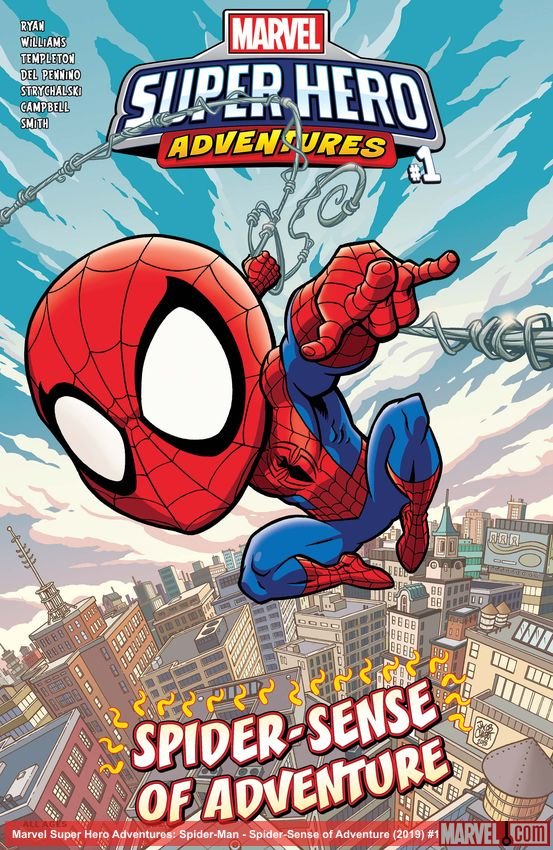 Cover of Marvel Super Hero Adventures: Spider-Man - Spider-Sense Of Adventure (2019) - #1